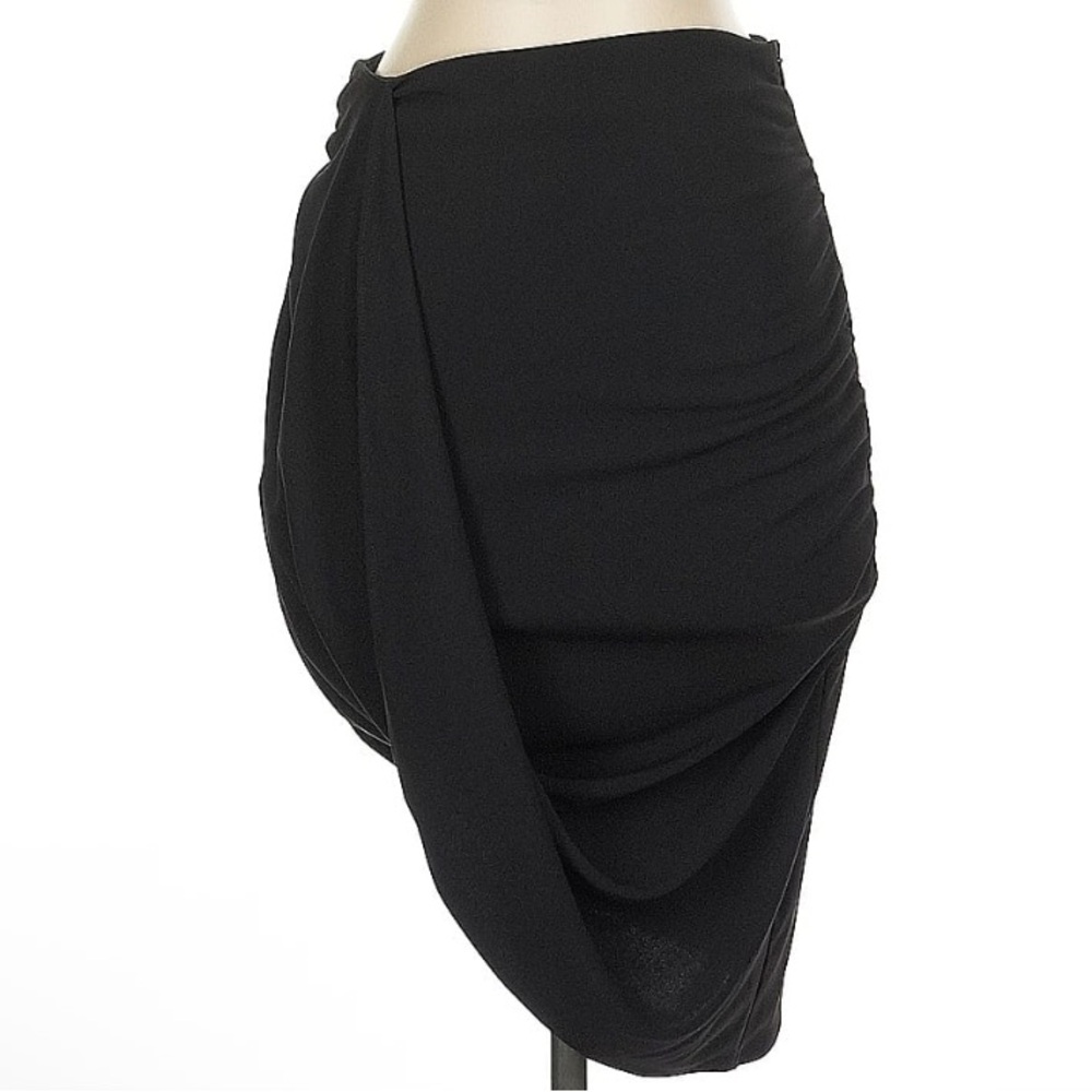 Zara Asymmetrical Black Skirt
